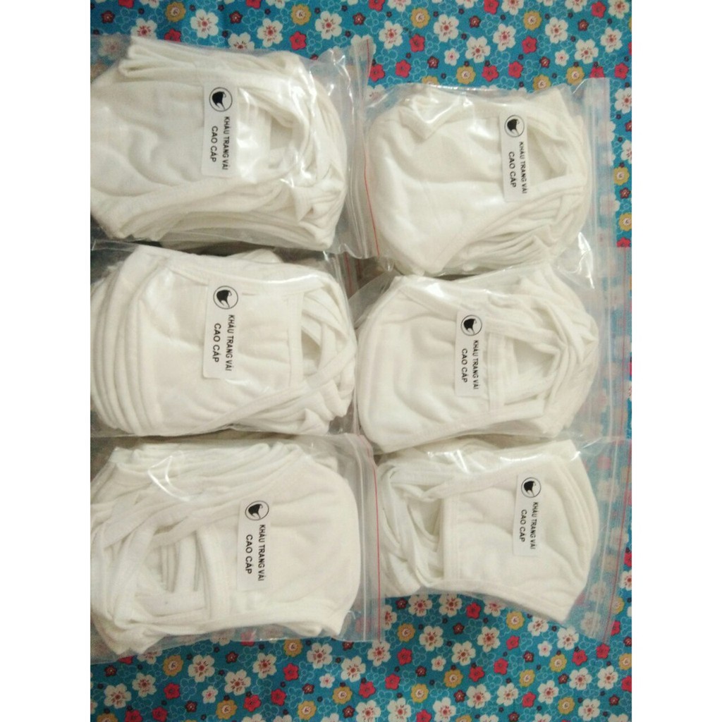 Khẩu trang Dệt Kim coton 100% - CHÍNH HÃNG- Nhận sx theo yêu cầu N2 | BigBuy360 - bigbuy360.vn
