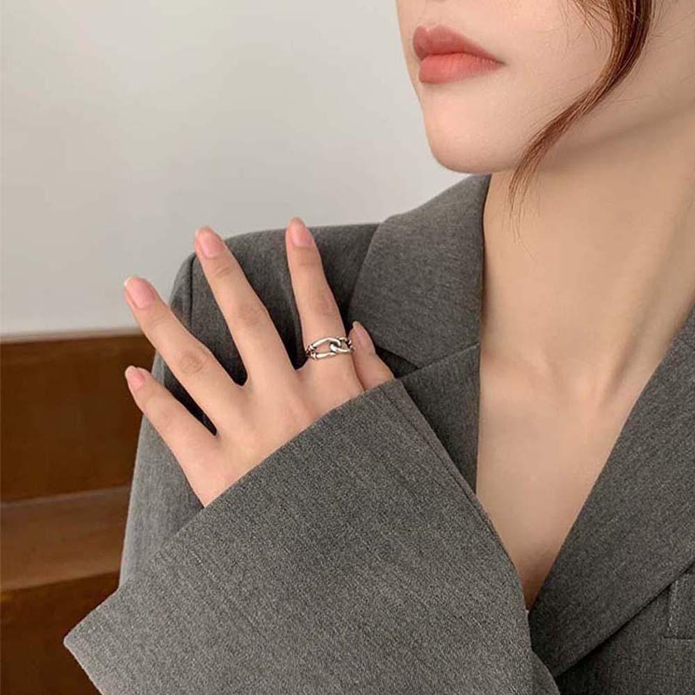 Nhẫn Hở Thiết Kế Đơn Giản Thời Trang Cho Nữ