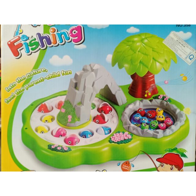 Hòn non bộ câu cá