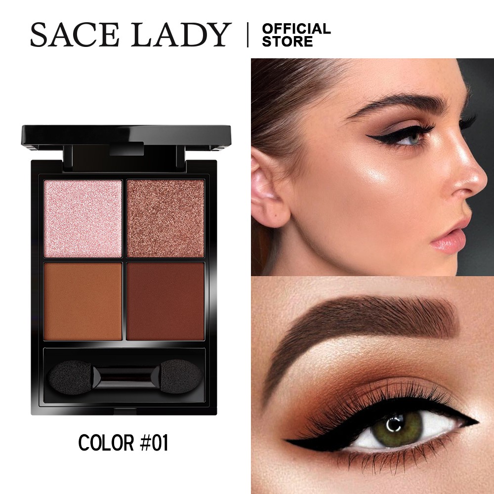 Bộ Dụng Cụ Trang Điểm SACE LADY Gồm Kem Nền+Phấn Phủ+Mascara+Phấn Mắt+Chì Kẻ Mày+Son Bóng Phong Cách Giáng Sinh 300g ( L | BigBuy360 - bigbuy360.vn