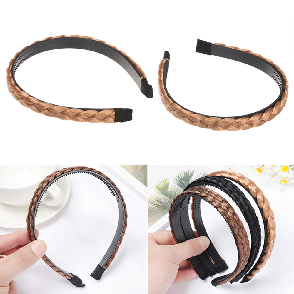 Băng Đô Tóc Giả Dạng Tết Nhiều Màu Chất Lượng Cao Cho Nữ