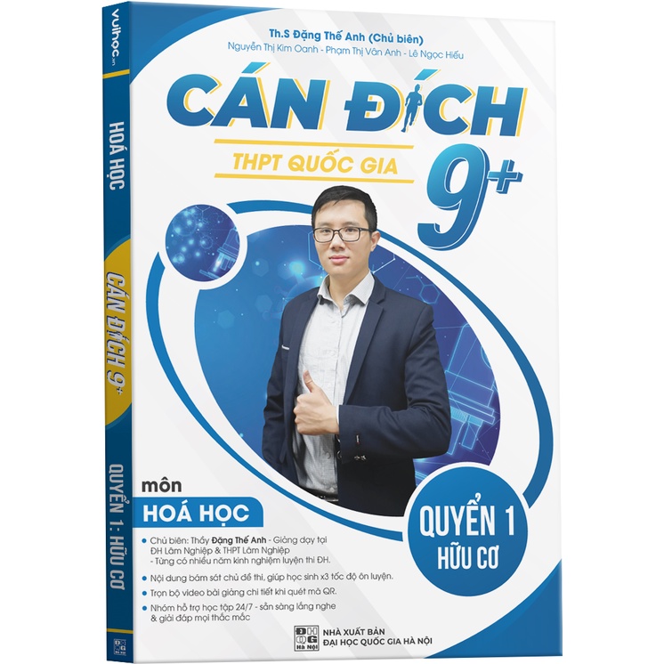 Sách Ôn Thi Thpt Quốc Gia Cán Đích 9+ Môn Hóa Học 2023, Luyện Thi Thpt-qg Hóa Học Hữu Cơ Vuihoc.vn