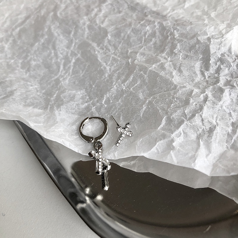 Khuyên Tai Chéo  191119Bông Tai Thiết Kế Đơn Giản Thời Trang Dành Cho Nữ