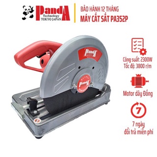MÁY CẮT SẮT 355MM PANDA 2300W CHÍNH HÃNG THẾ HỆ MỚI 2022 BH 12 THÁNG NEW 100%