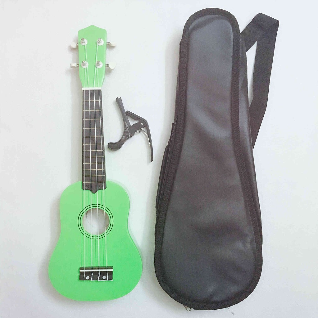 Đàn Ukulele Soprano size 21 Woim 35A15 tặng kèm capo nâng tông và bao da cao cấp - HÀNG CÓ SẴN