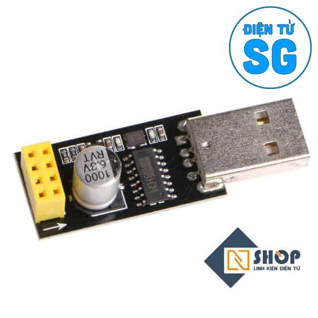 USB Adapter Mạch Thu Phát Wifi ESP8266 Uart ESP-01 - CE6G | BigBuy360 - bigbuy360.vn