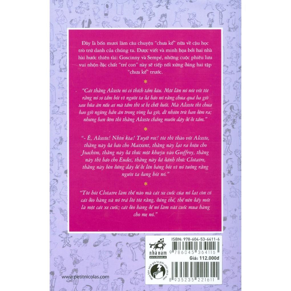 Sách Nhã Nam - Nhóc Nicolas: Những Chuyện Chưa Kể - Tập 3