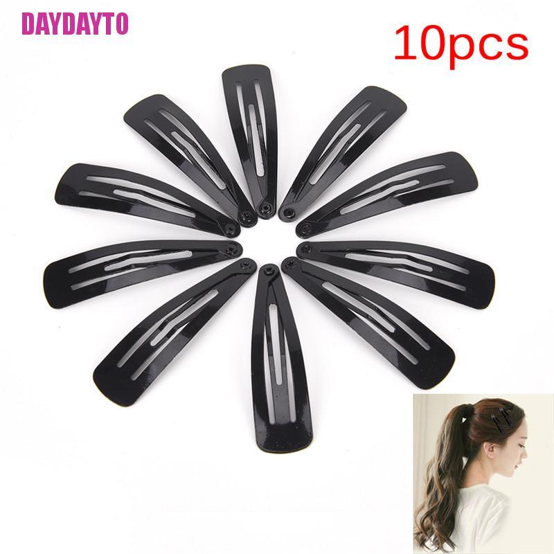 Set 10 Kẹp Tóc Dạng Trượt Hỗ Trợ Giấc Ngủ Cho Bé Gái