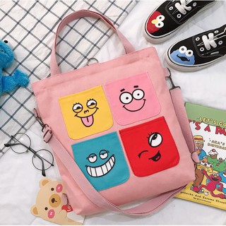 TÚI TOTE BỐN MẶT CƯỜI