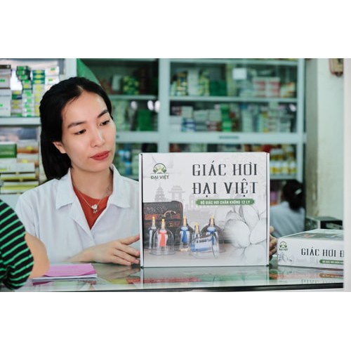 Giác hơi Đại việt 24 ly 12 ly chính hãng, giác hơi hút chân không ,không dùng lửa