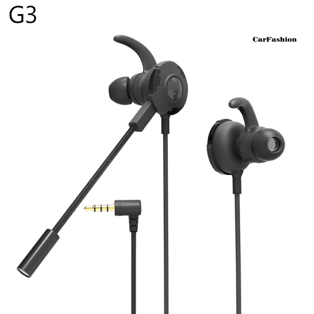 Tai Nghe Nhét Tai Có Dây 3 / G4 / G5 3.5mm Kèm Mic Có Thể Tháo Rời