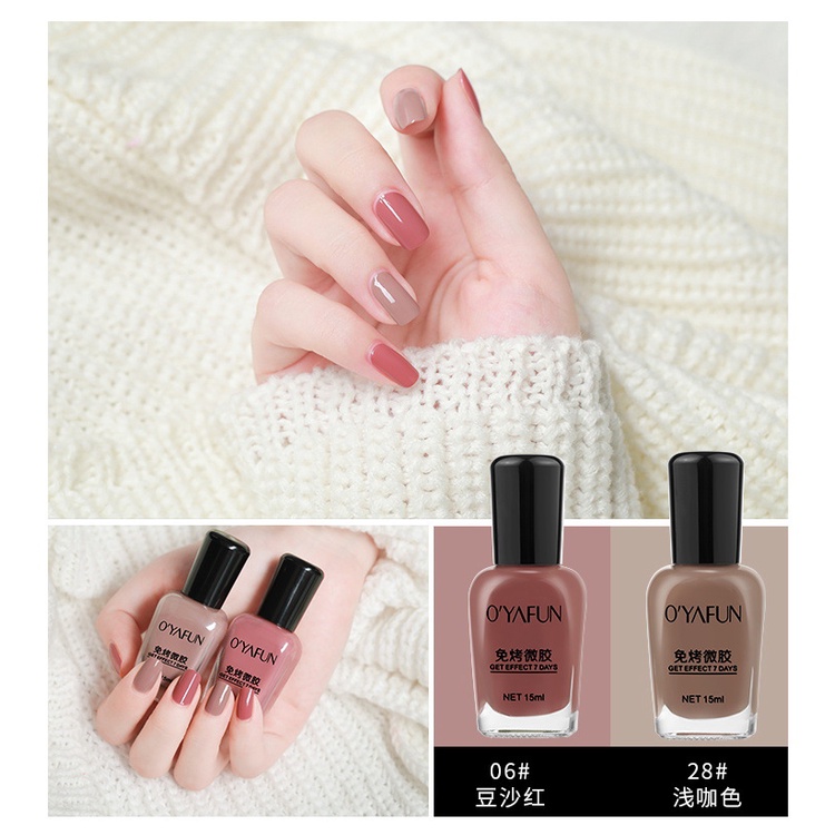 Sơn móng tay nhanh khô dung tích 15ml