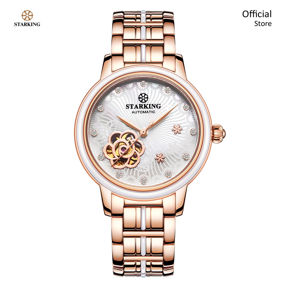 Đồng hồ Nữ STARKING AL0260MS31 Máy Cơ Tự Động (Automatic) Kính Sapphire