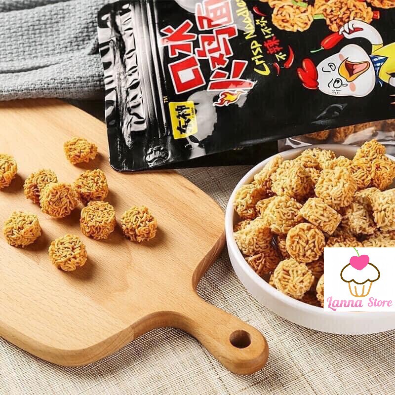 ?🤪🤪MÌ CAY CRISPY NOODLES - Lốc 12 Bịch🤪🤪🤪