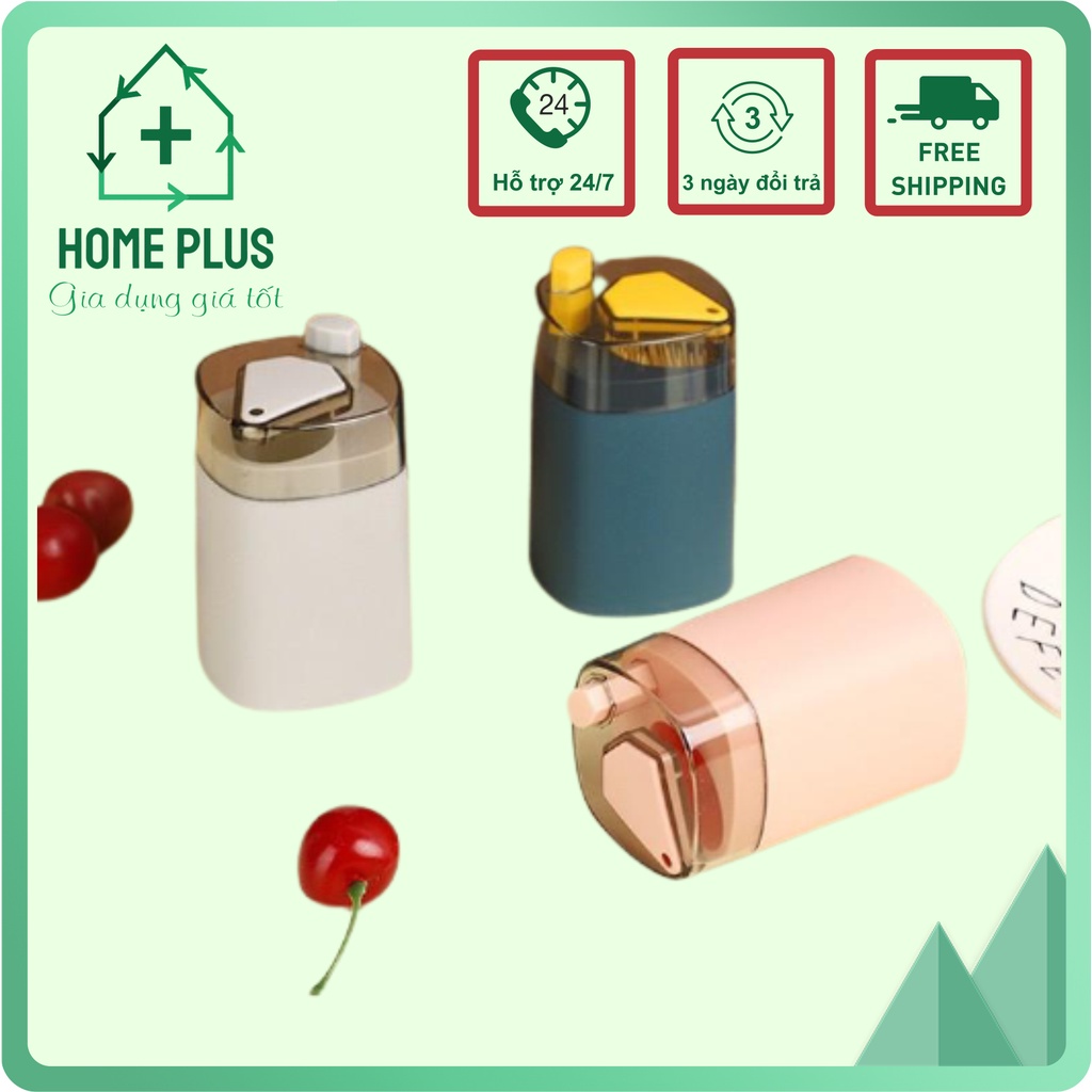 Lọ Đựng Tăm Nút Nhấn Tự Động Lấy Tăm Tiện Lợi Dễ Sử Dụng - Hũ đựng tăm xỉa răng tự động lấy tăm