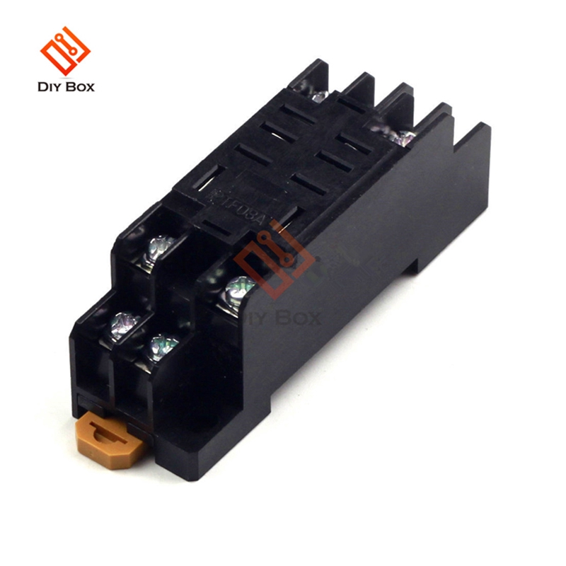 Mô-đun rơ le điện tử AC 220V DC 12V10 A LY2NJ 8 pin vỏ trong suốt với cuộn dây điện từ mini