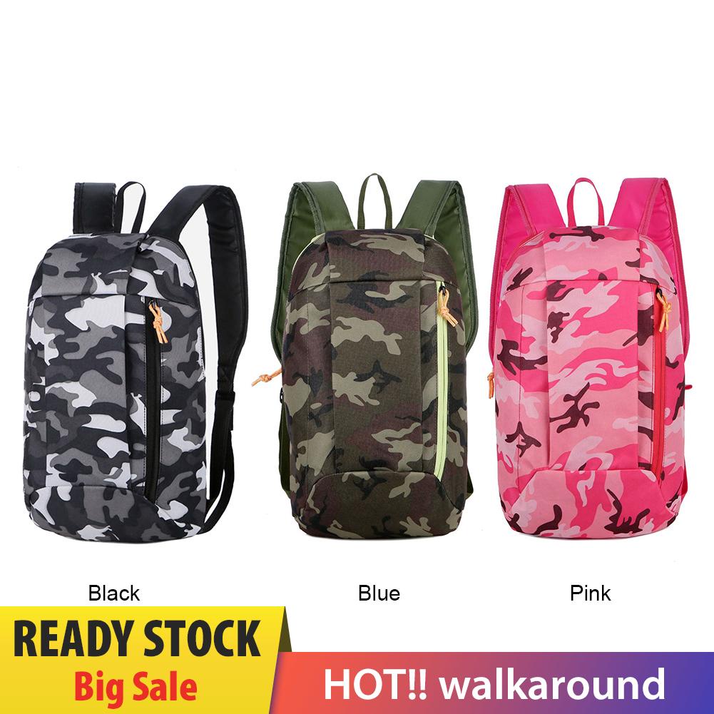 Balo leo núi thể thao chạy bộ đạp xe 10L họa tiết rằn ri chống nước cho nam và nữ