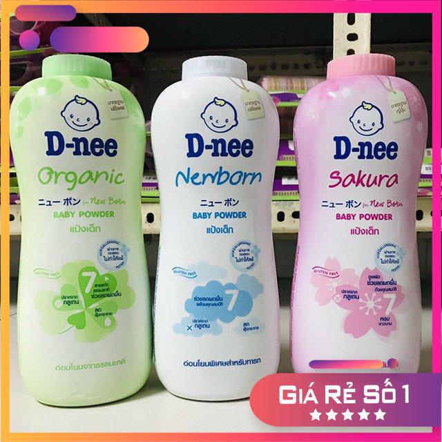 Phấn Rôm Em Bé Dnee D-nee Baby Powder Chính Hãng Thái Lan Chai 380g