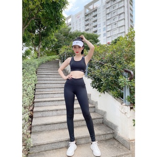 Đồ Tập Gym Nữ, Quần Áo Tập Gym Yoga Aerobic Nữ Dáng Đẹp Bgm32 (Bộ Bra Dài)