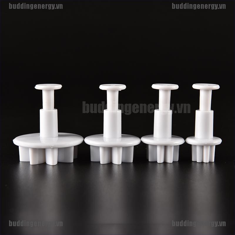 Bộ 4 Khuôn Nhựa Làm Bánh Tạo Hình Hoa Cúc Dễ Thương Tiện Dụng