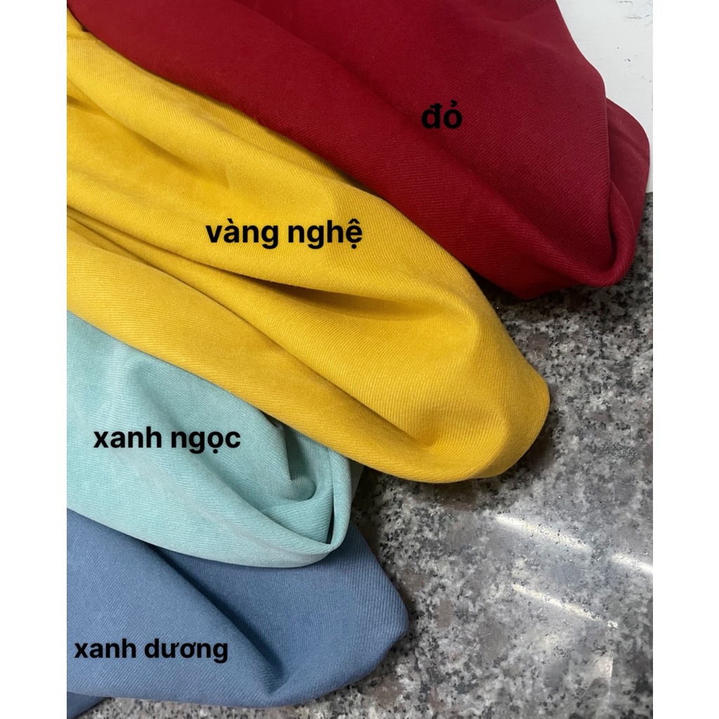 Vải nhung tăm chéo may váy , áo dài