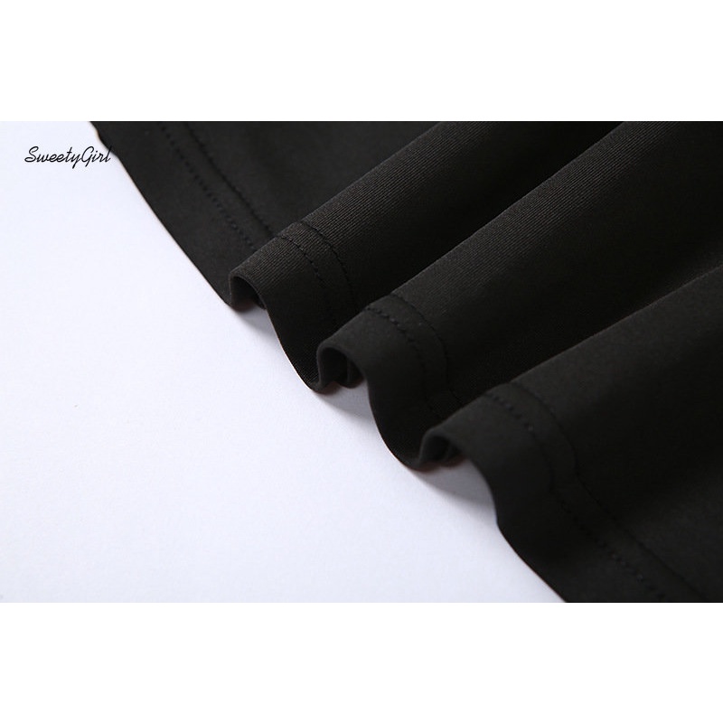 Áo Thun Tay Dài Cổ Lọ Màu Đen Trơn Ôm Dáng Thời Trang 2022 Quyến Rũ Cho Nữ