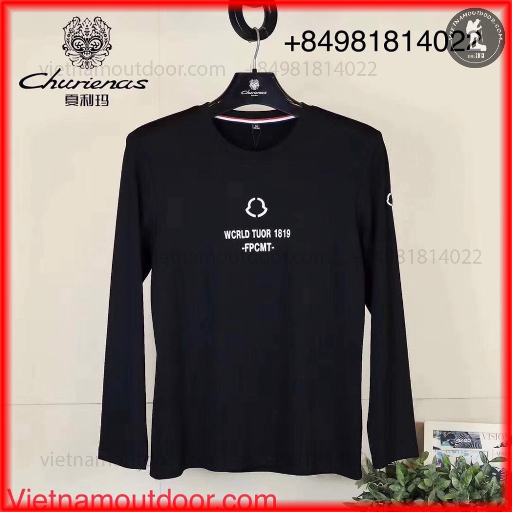 Áo Nỉ Dài Tay Thu Đông Nam Moncler Cao Cấp - Áo Thun Tay Dài Chất Nỉ Lạ Hàng Chuẩn A.UTH