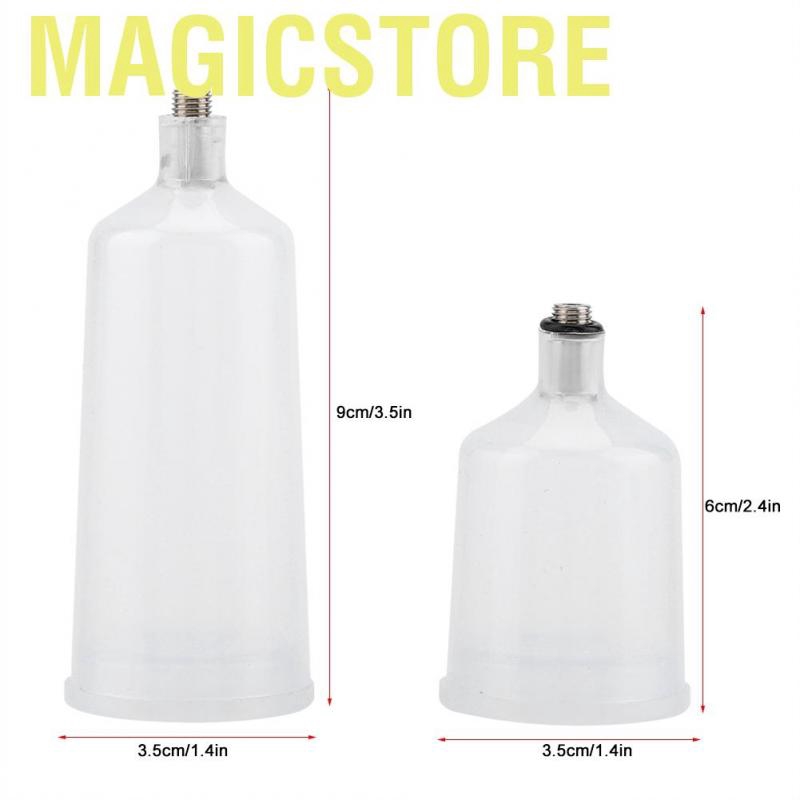 [Ready Stock] Magicstore Set 2 cốc nhựa cho súng phun sơn