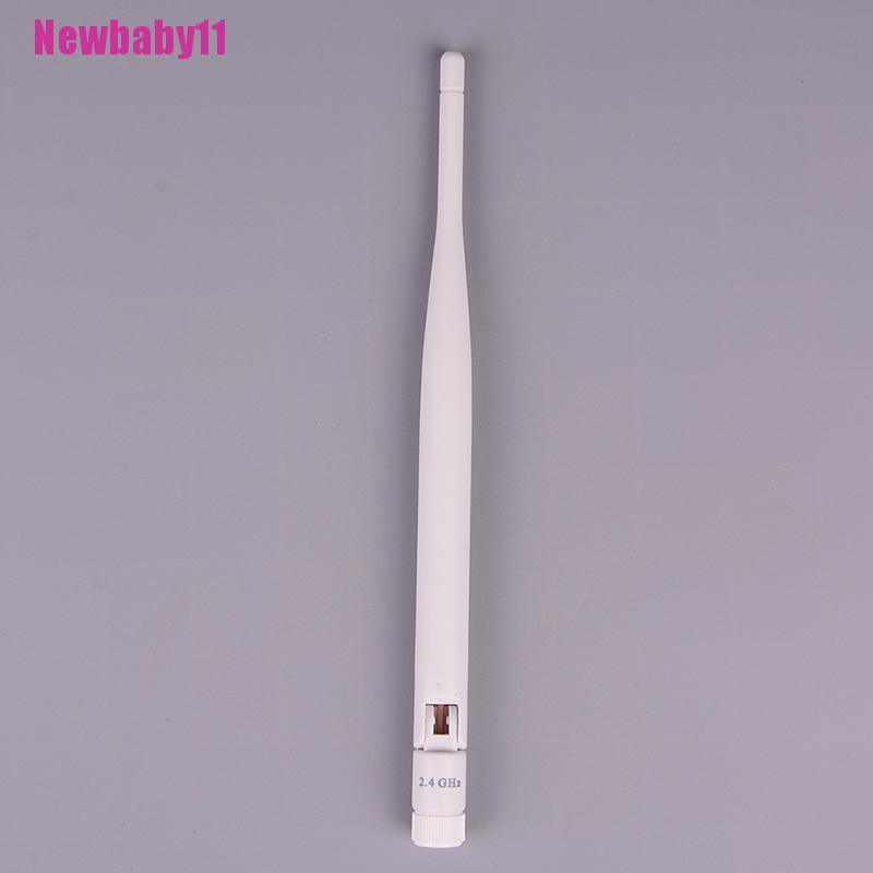 1 Ăng Ten WiFi 2.4GHz Màu Trắng 5dBi RP SMA 2.4g