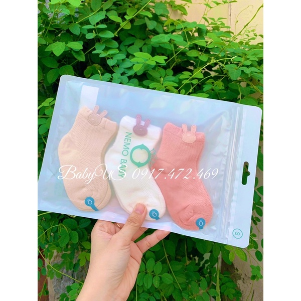 SET 3 VỚ NEMO BABY AN TOÀN CHO BÉ
