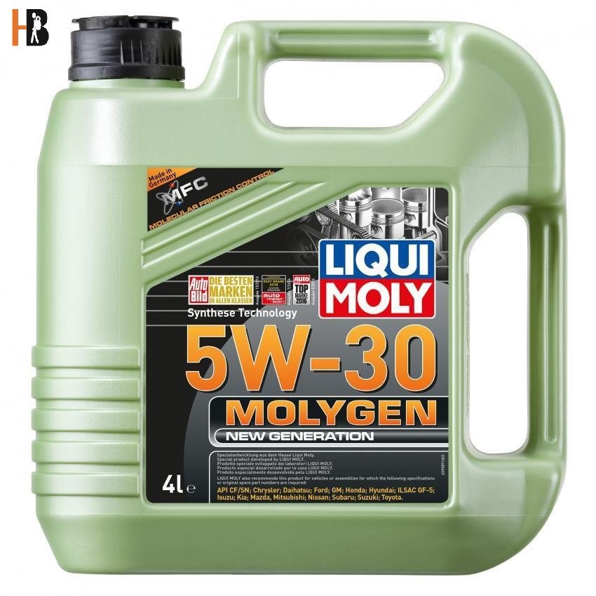 Dầu Nhớt Động Cơ Liqui Moly Molygen New Generation 5W-30 SN/CF 4 Lít 9089