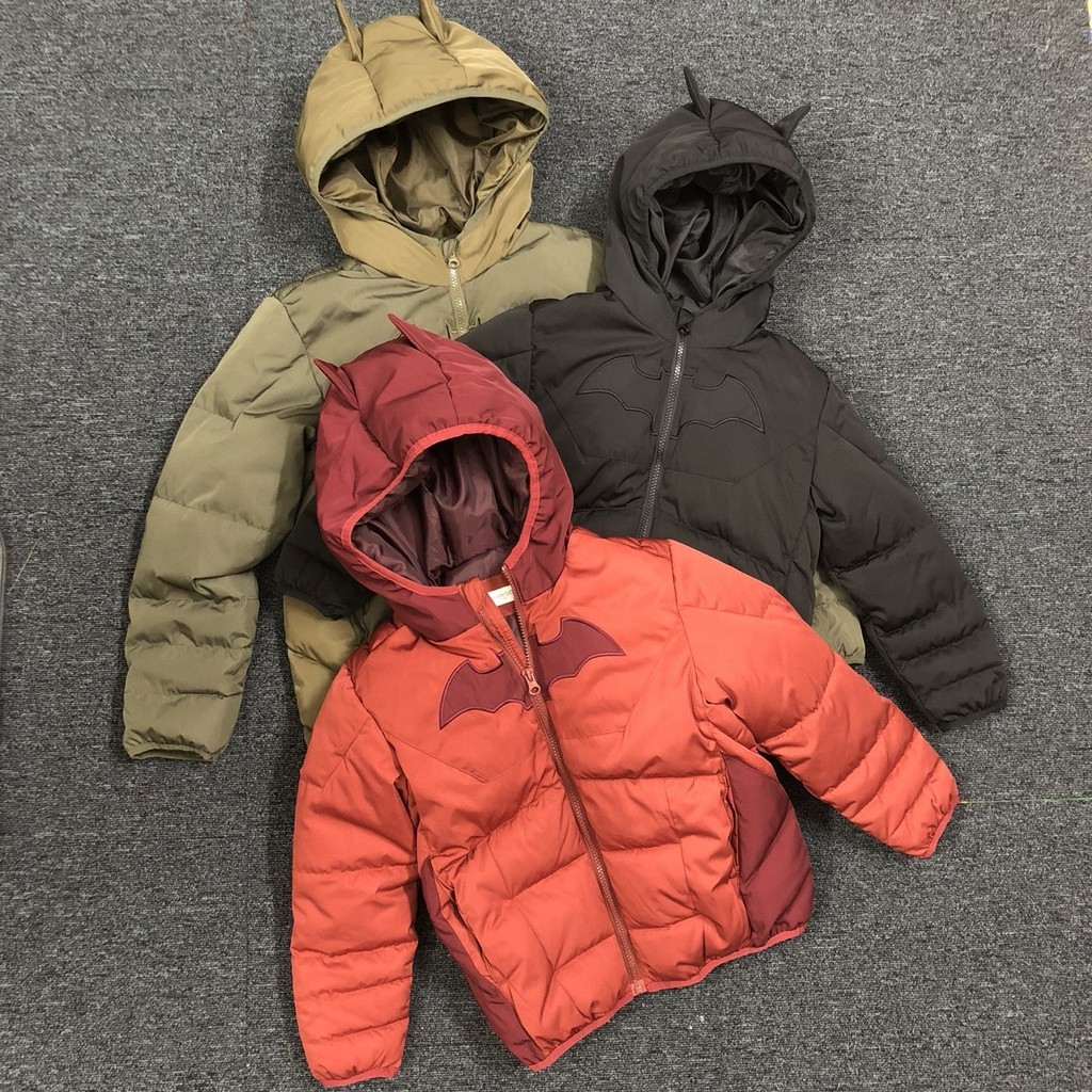 Áo phao bé trai MANGO badman size 4-12