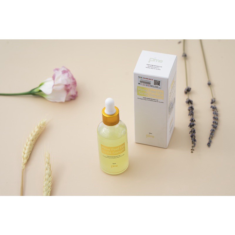 Tinh chất dưỡng trắng Pime Feel Up Sinbi Serum trắng sáng, căng bóng, giảm nám tàn nhang, đều màu da, chống lão hóa 50ml | BigBuy360 - bigbuy360.vn