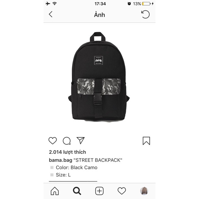 Thanh ly Cặp bama real (used)