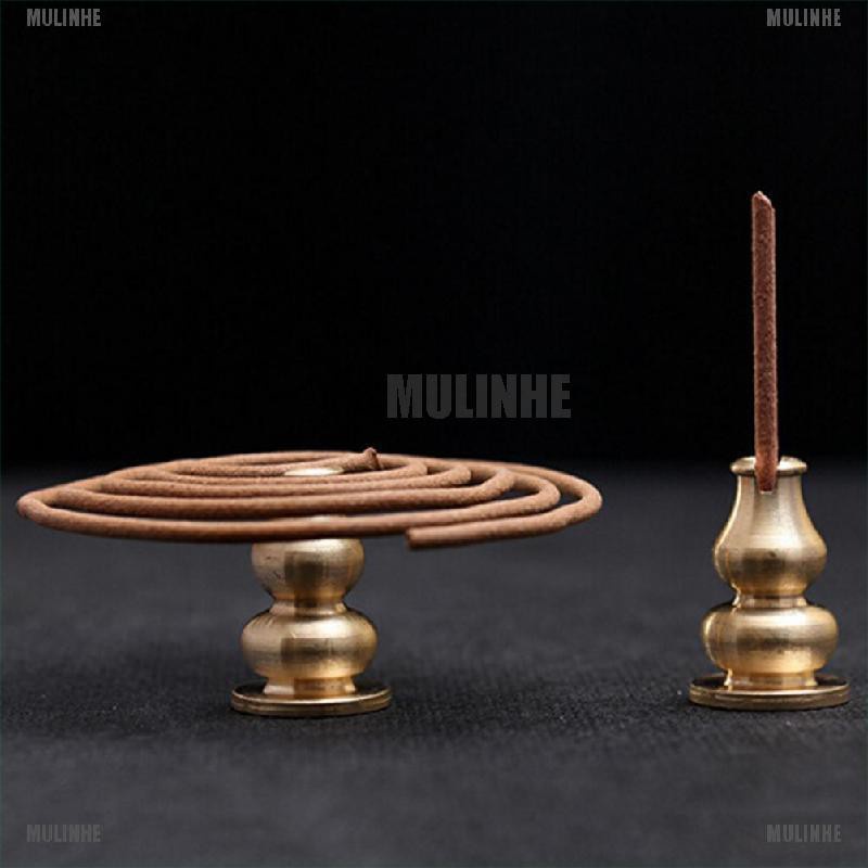 Đế đồng đốt trầm hương,nhang vòng và trầm tăm thác khói trầm hương chảy ngược