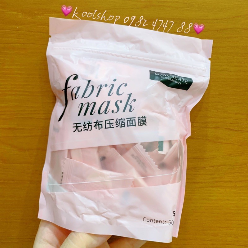 🌸Mặt nạ nén Maycreate Fabric Mask🌸