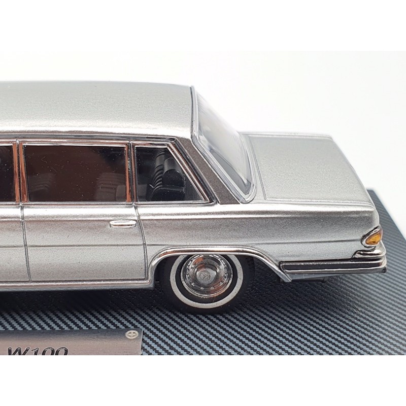 Xe Mô Hình Mercedes-Benz Pullman W100 Tỉ lệ 1:64 Hãng sản xuất YuanLi ( Bạc )