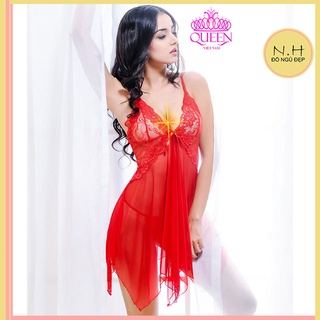 [Mẫu Mới - Siêu Đẹp] Váy ngủ quyến rũ cao cấp VAY322A - đầm ngủ ren hoa