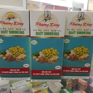 SÚC MIỆNG CAI THUỐC LÁ QUIT SMOKING