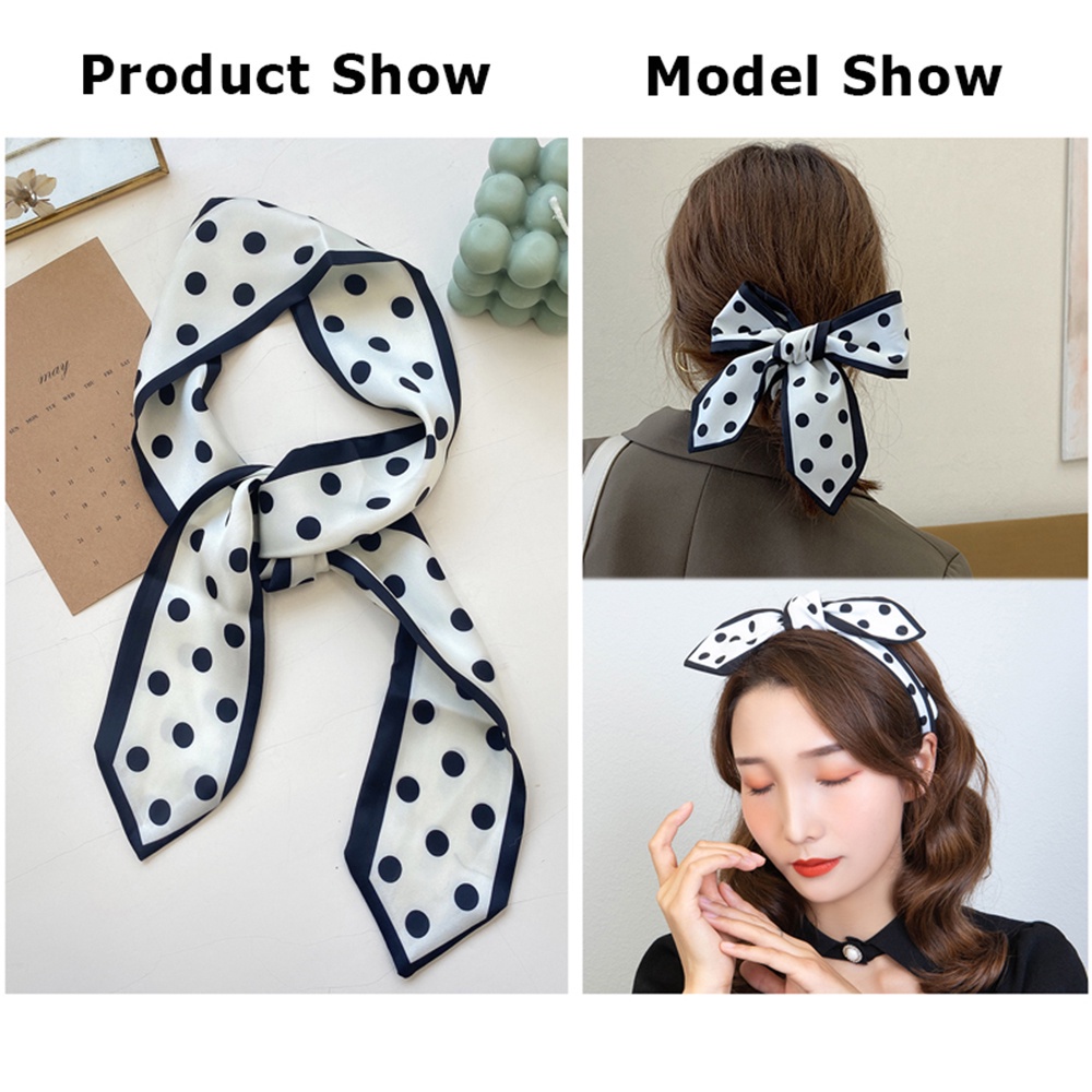 Dây Cột Tóc Đa Chức Năng Có Giá Đỡ Cho Tóc Đuôi Ngựa Tiện Dụng