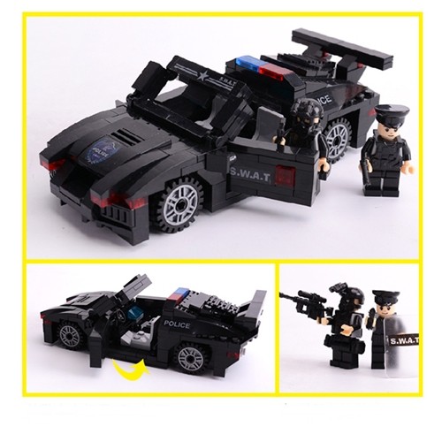 Lắp ráp Lego xe tuần tra đặc nhiệm SWAT - 6507