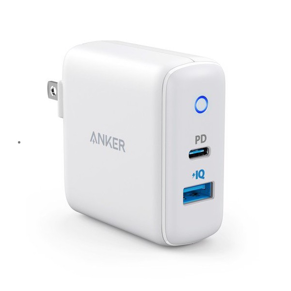 Cóc Sạc Anker PowerPort PD+2 - USB-C PD, PowerIQ 2.0, 33W