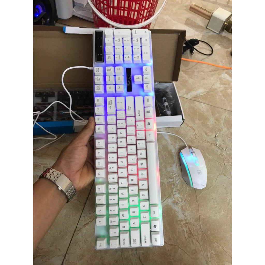 Bàn phím kèm chuột Giả Cơ G21 PRO Có LED | BigBuy360 - bigbuy360.vn