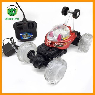 Xe điều khiển nhào lộn pin + cục sạc