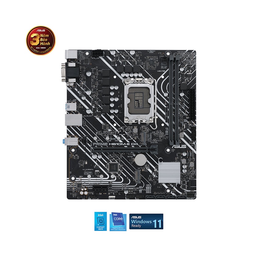 Main Asus PRIME H610M E D4 socket 1700 - Chính Hãng Viết Sơn Phân Phối