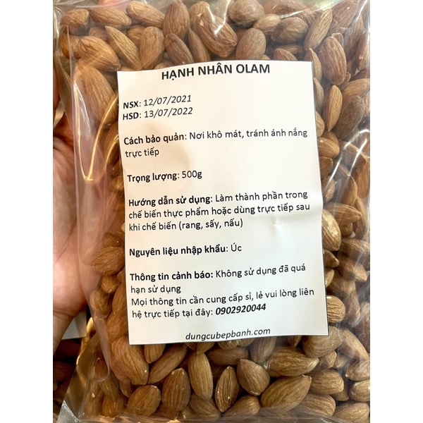 Hạnh Nhân Làm Bánh Olam Nhập khẩu Giá Tốt