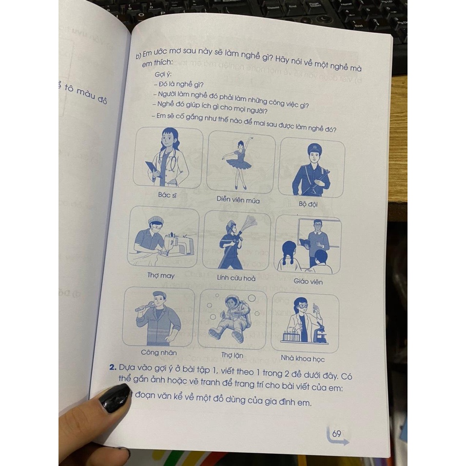 Sách - Thực hành Tiếng Việt 3tập một ( Cánh diều ) + bán kèm 1 tẩy chì