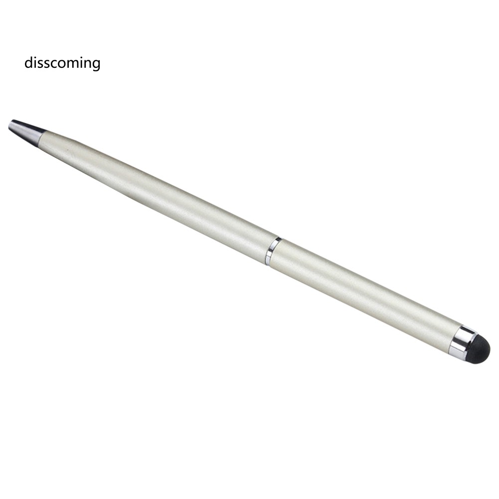 Bút Cảm Ứng Hai Đầu Bằng Kim Loại Cho Điện Thoại / Máy Tính Bảng