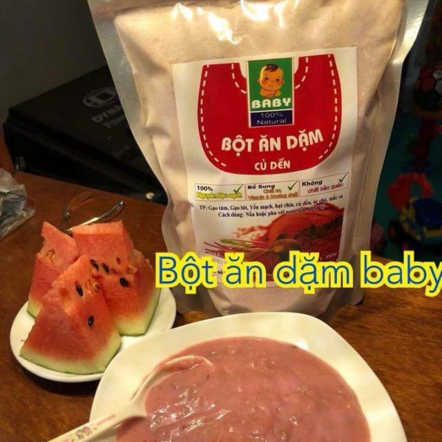 Bột ăn dặm củ dền đặc biệt