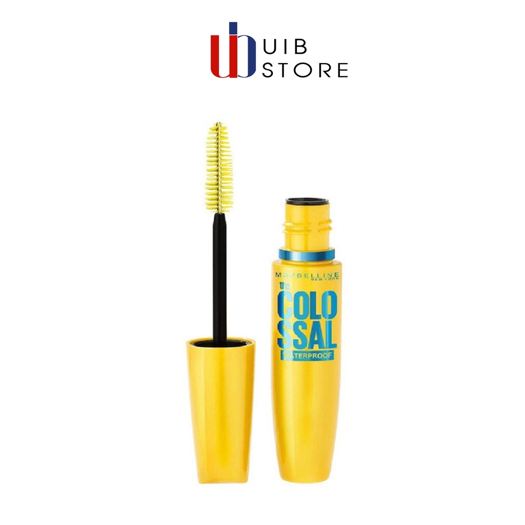 Chuốt Mắt MASCARA Làm Dày Và Dài Mi MAYBELLINE THE COLOSSAL VOLUM EXPRESS HYDROFUGE 7X